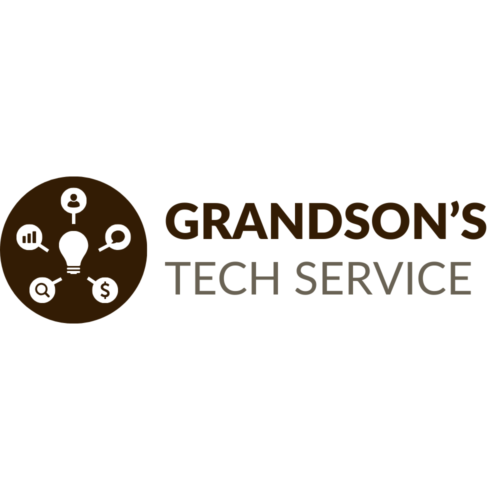 Grandson's Tech Service Logo